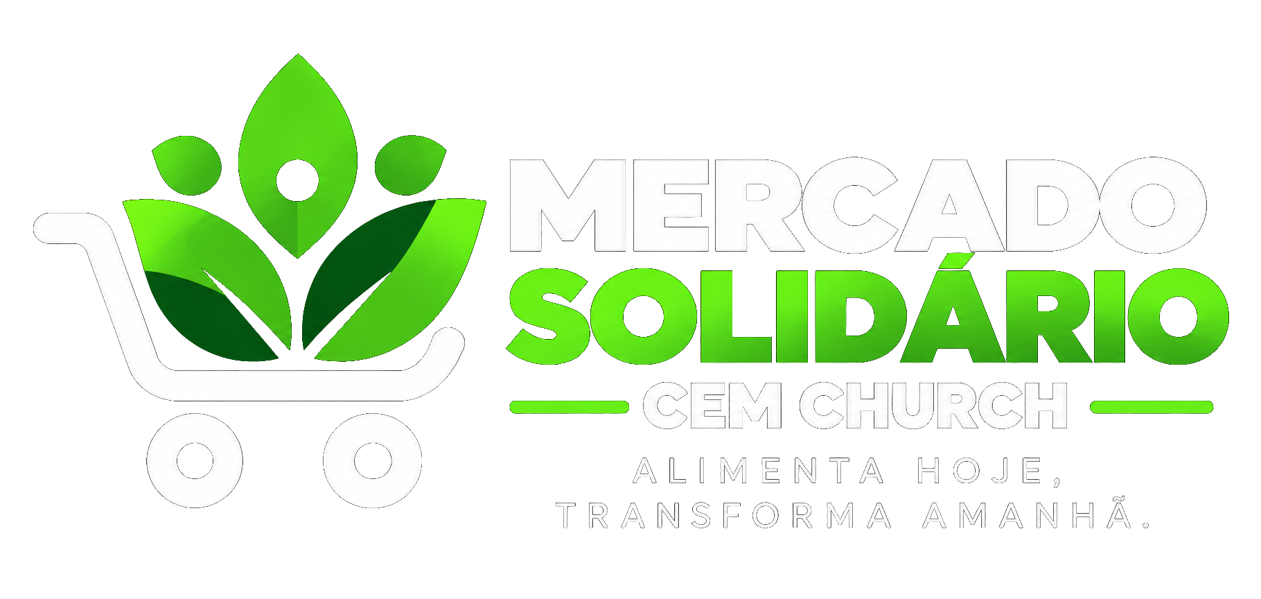 Mercado Solidário CEM Church. Alimenta hoje, transforma amanhã.